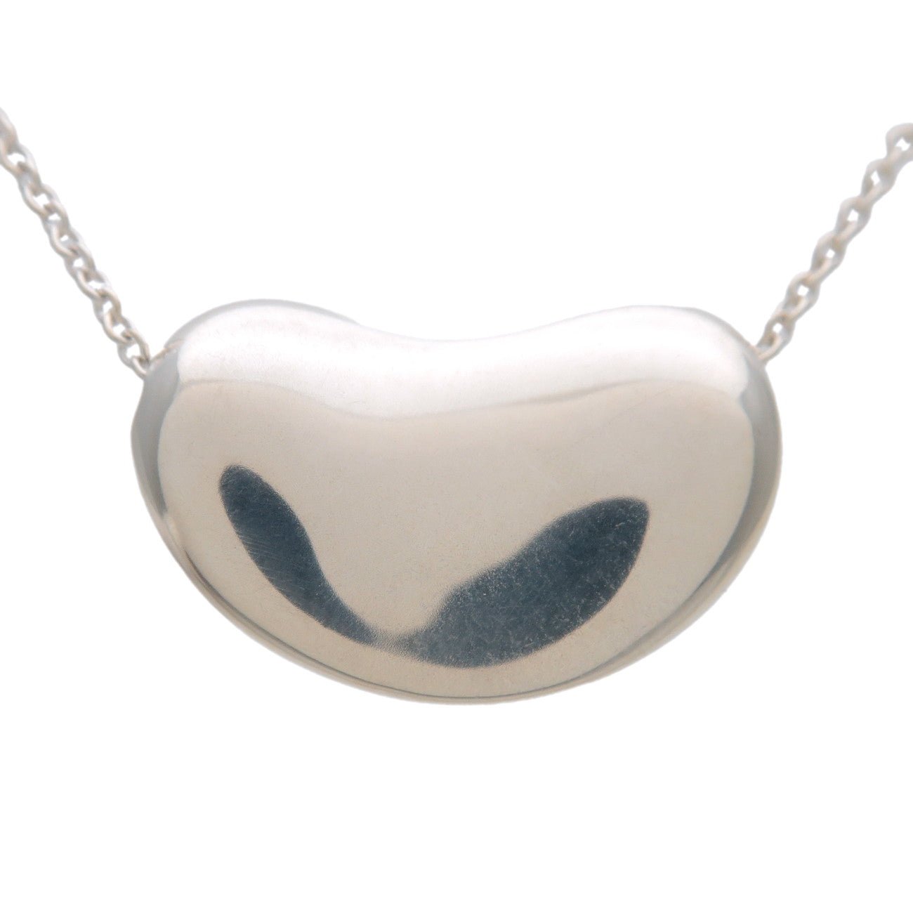 -Tiffany&Co.-Bean-Charm-Necklace-Medium-SV925-Silver
