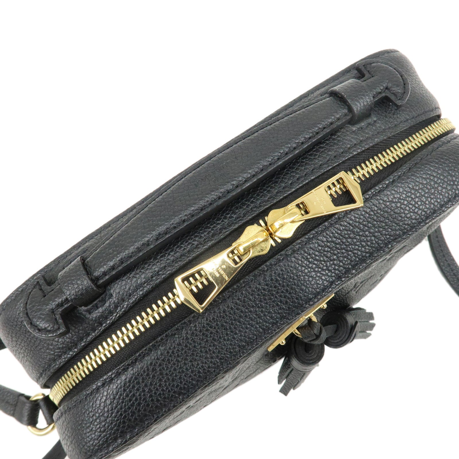 Louis Vuitton Monogram Empreinte Saintonge ShoulderBag M44593 Noir Used