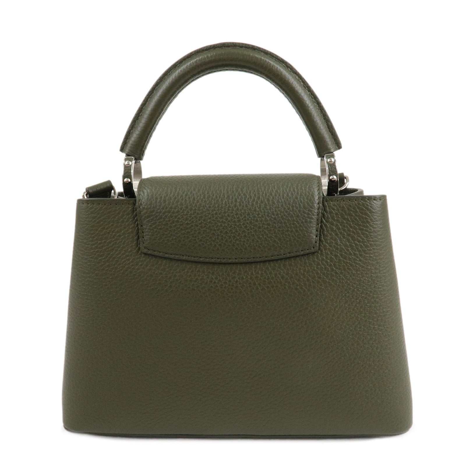 Louis Vuitton Capucines BB 2Way Hand Bag Khaki M57227 Used