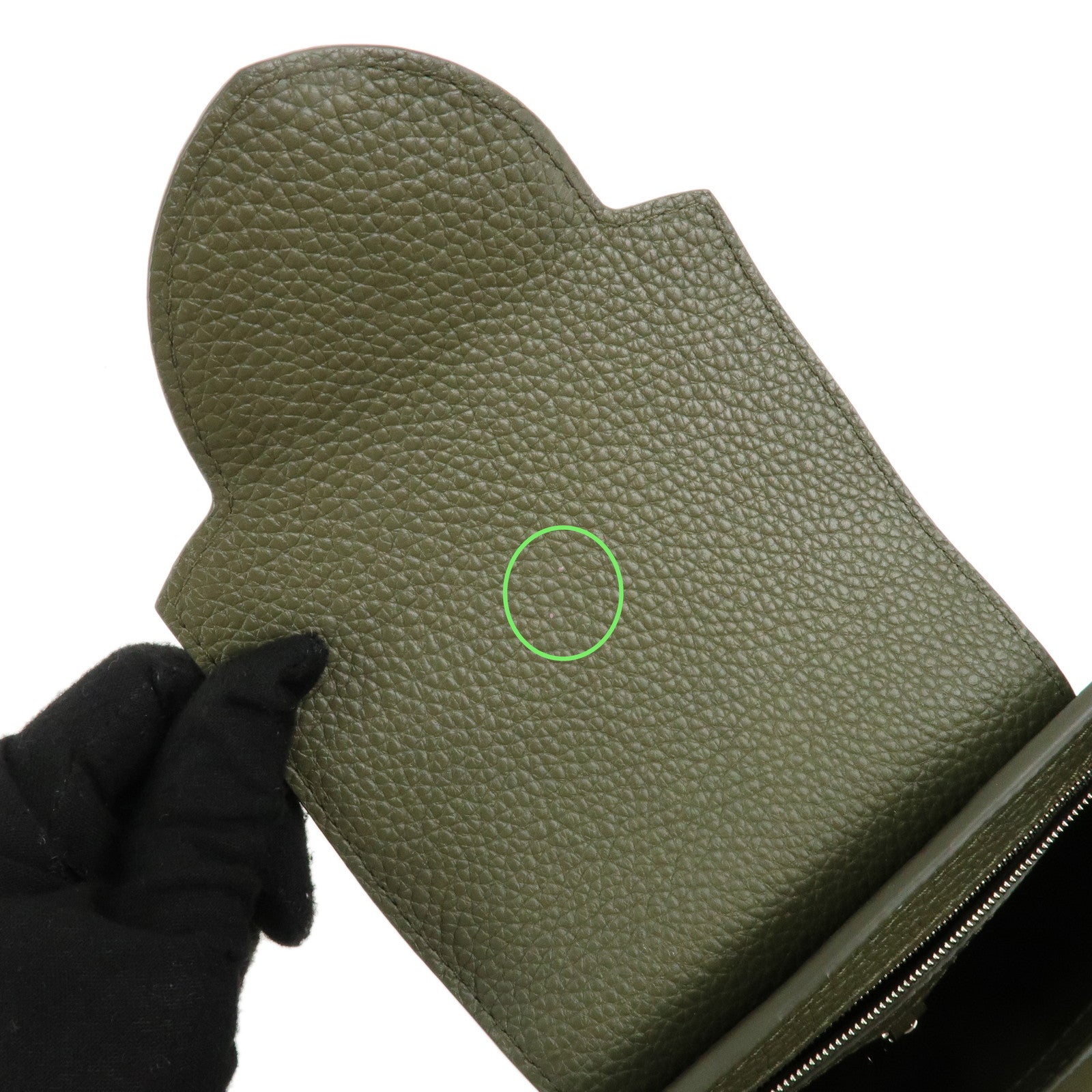 Louis Vuitton Capucines BB 2Way Hand Bag Khaki M57227 Used