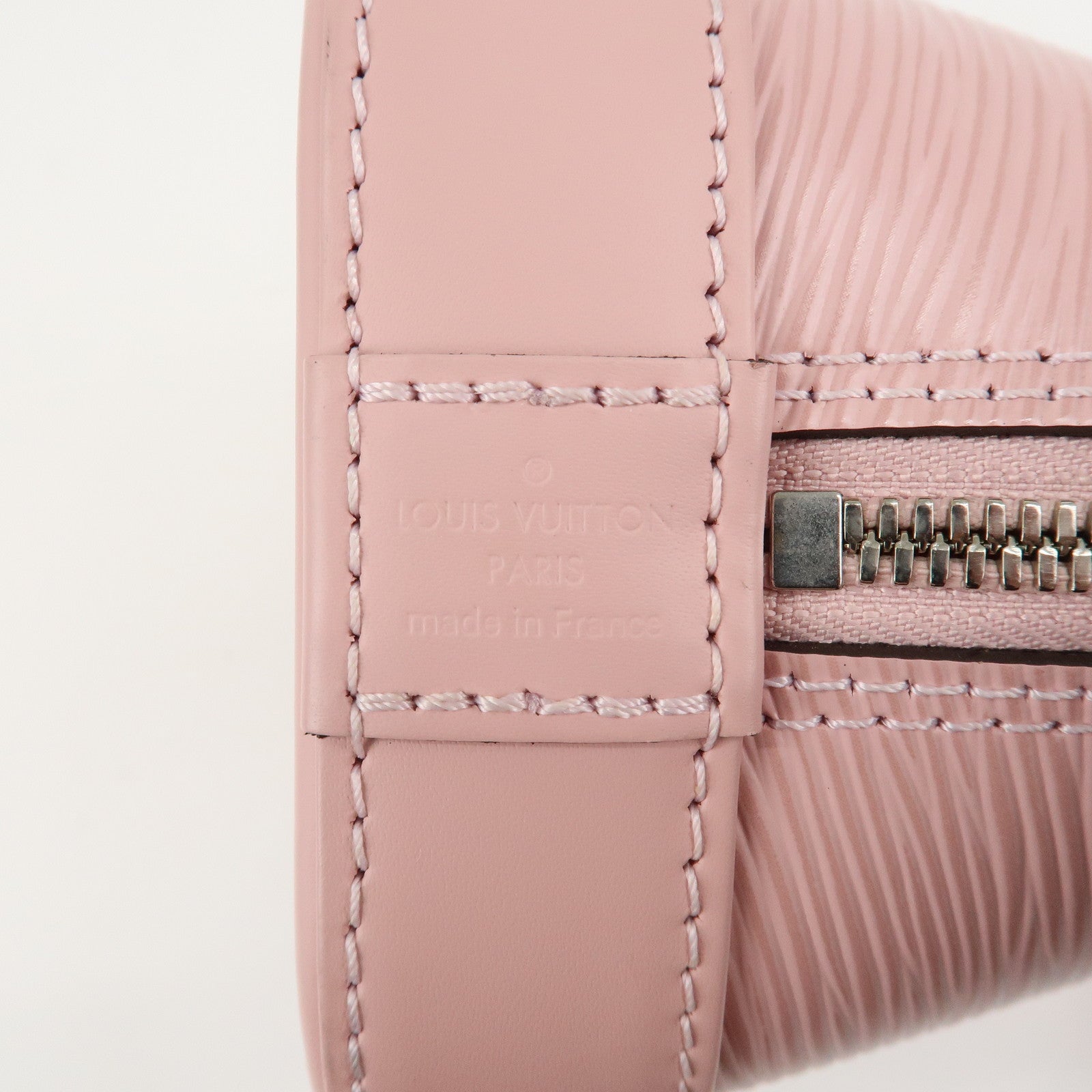 Louis Vuitton Epi Alma BB 2Way Hand Bag Rose Ballerine M41327 Used