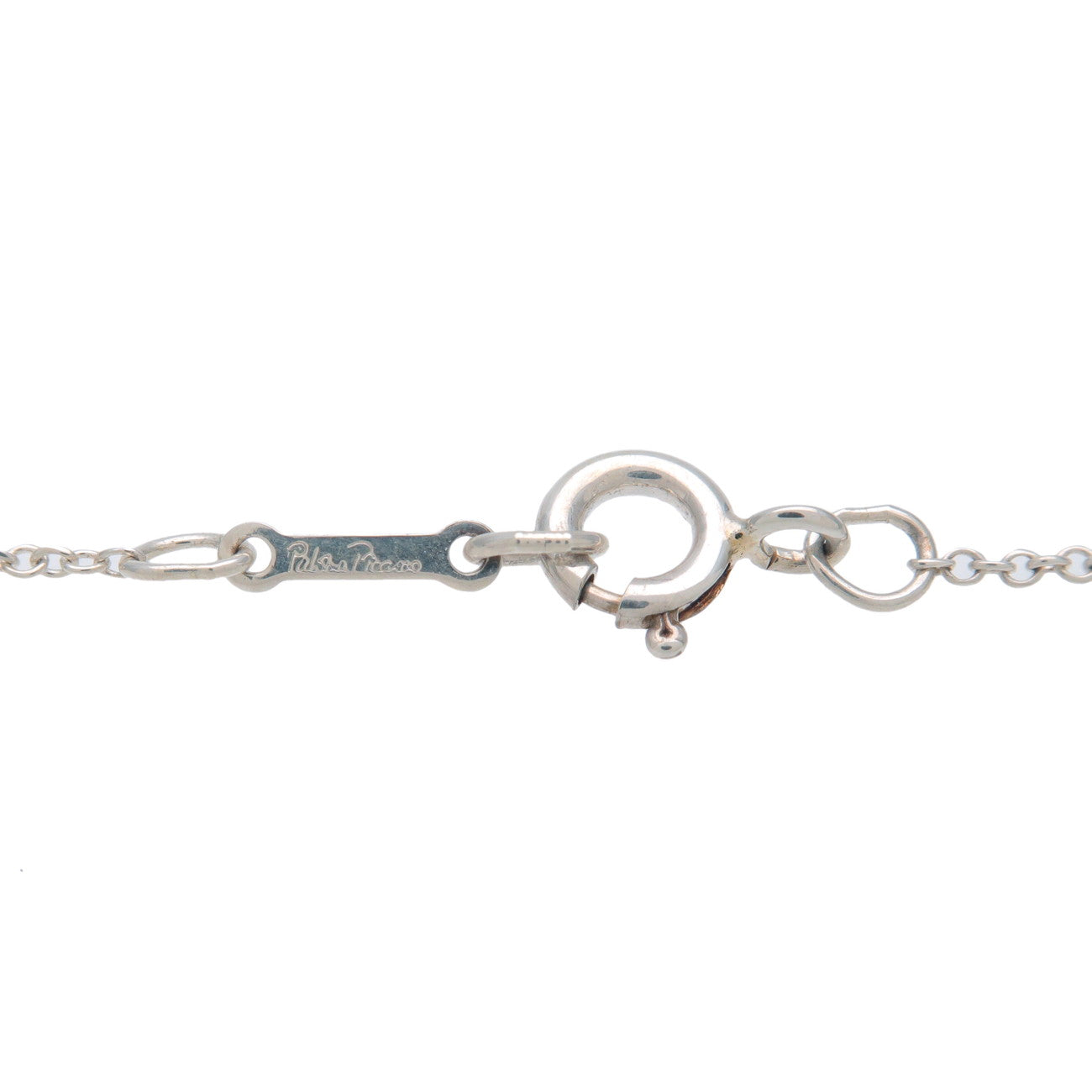 Tiffany&Co. Paloma Picasso Scribble Necklace SV925 Silver Used