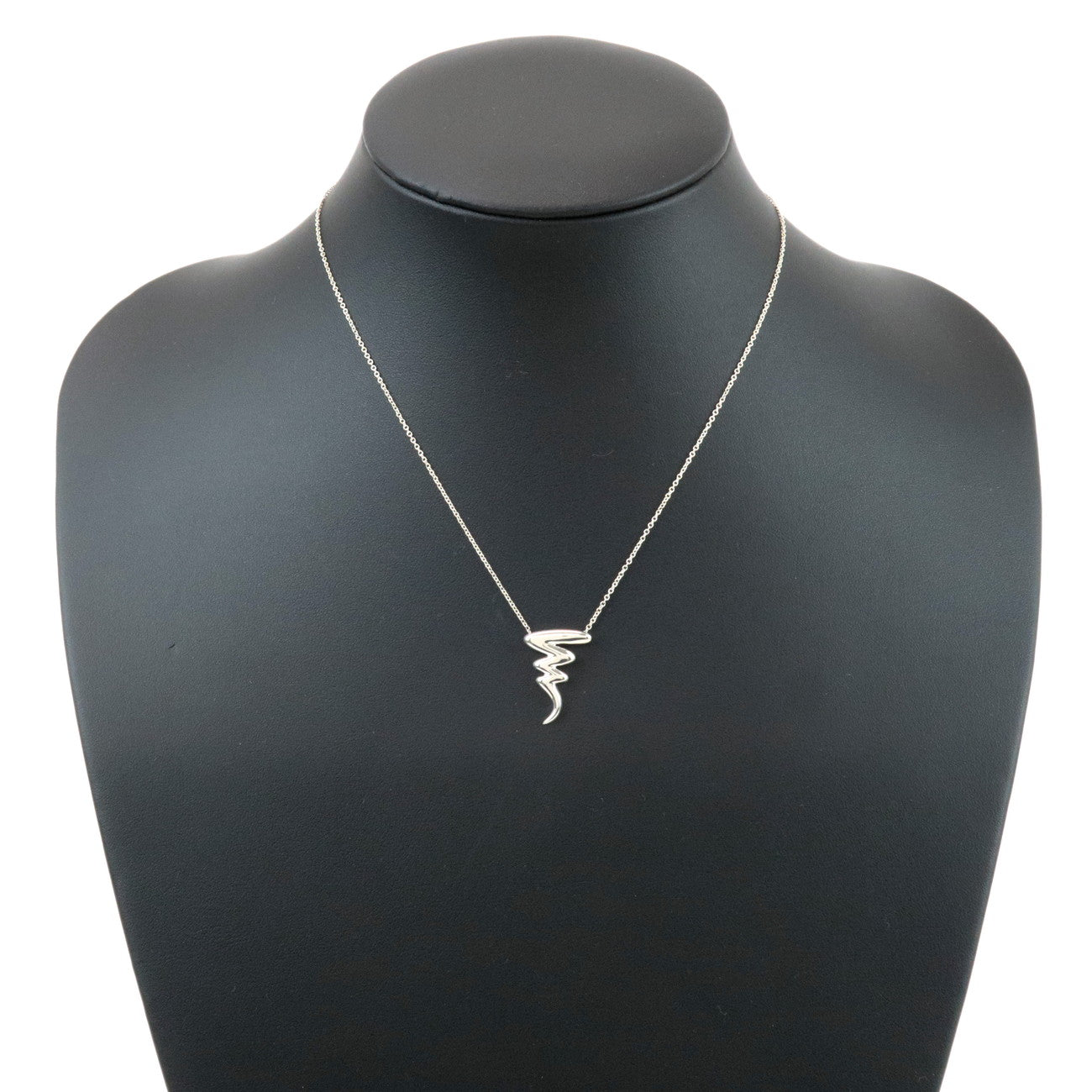 Tiffany&Co. Paloma Picasso Scribble Necklace SV925 Silver Used