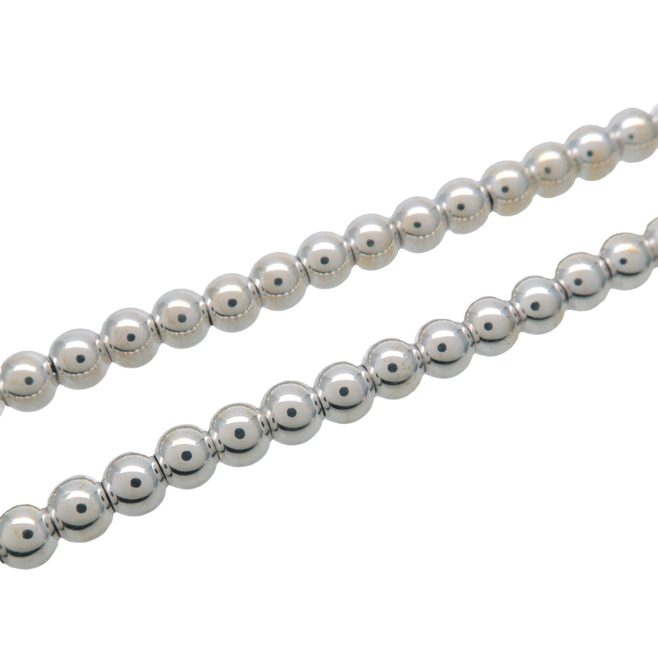 Tiffany&Co. Return to Tiffany Mini Heart Tag Beads Bracelet SV925 Used