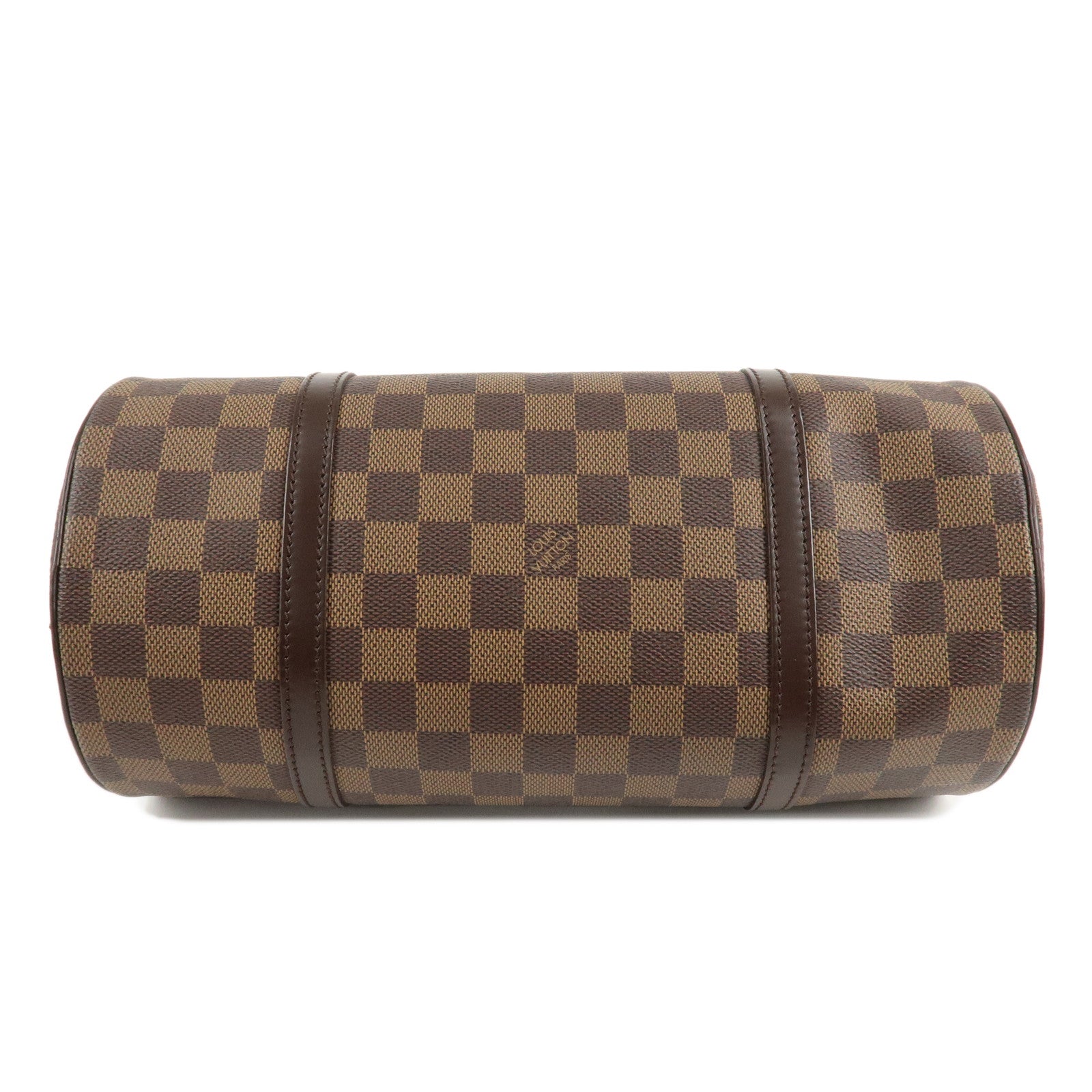 Louis Vuitton Damier Papillon 30 Hand Bag & Pouch Brown N51303 Used