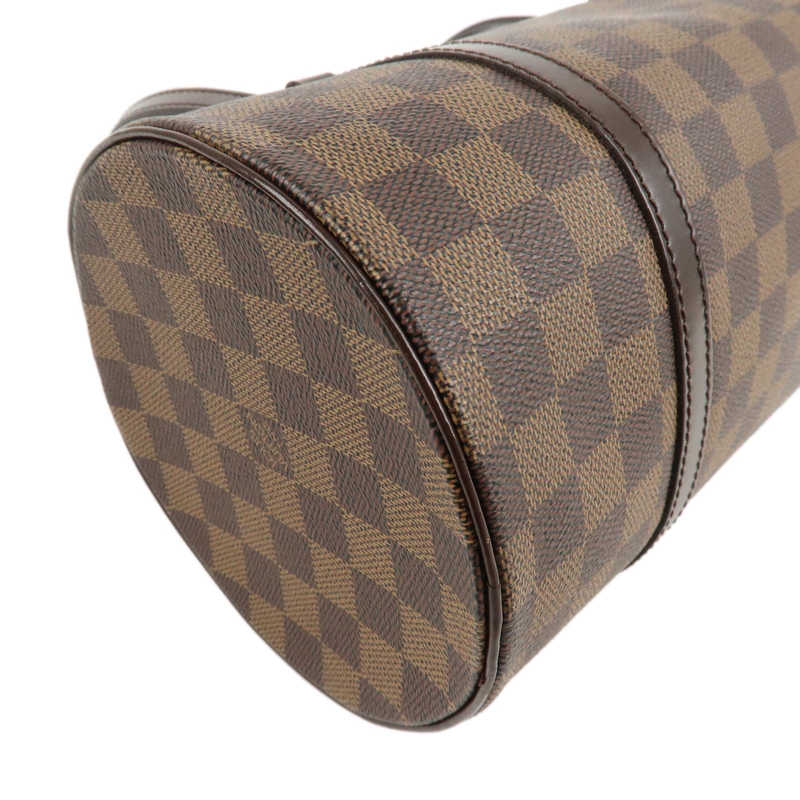 Louis Vuitton Damier Papillon 30 Hand Bag & Pouch Brown N51303 Used