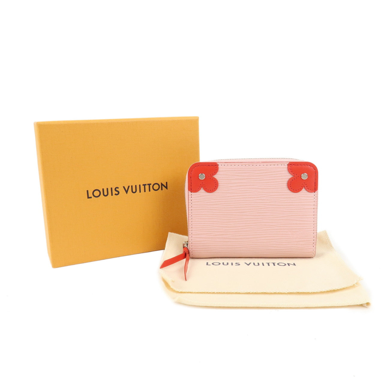 Louis Vuitton Epi Zippy Coin Purse Blooming Corner M62971 Used