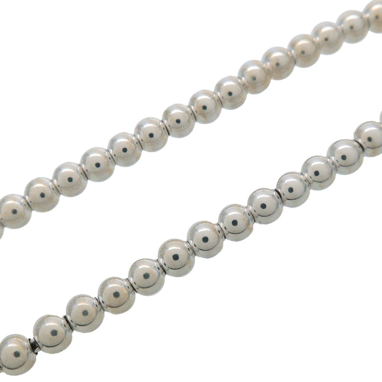 Tiffany&Co. Return to Tiffany Mini Heart Tag Beads Bracelet SV925 Used