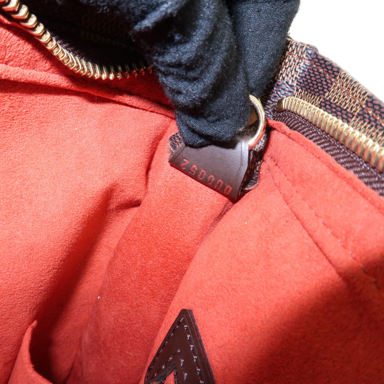 Louis Vuitton Damier Looping GM Shoulder Bag Brown N51144 Used