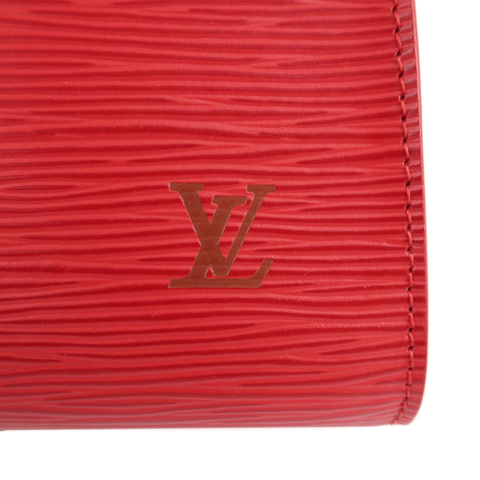 Louis Vuitton Epi Pochette Accessoires Pouch Castilian Red M52947 Used