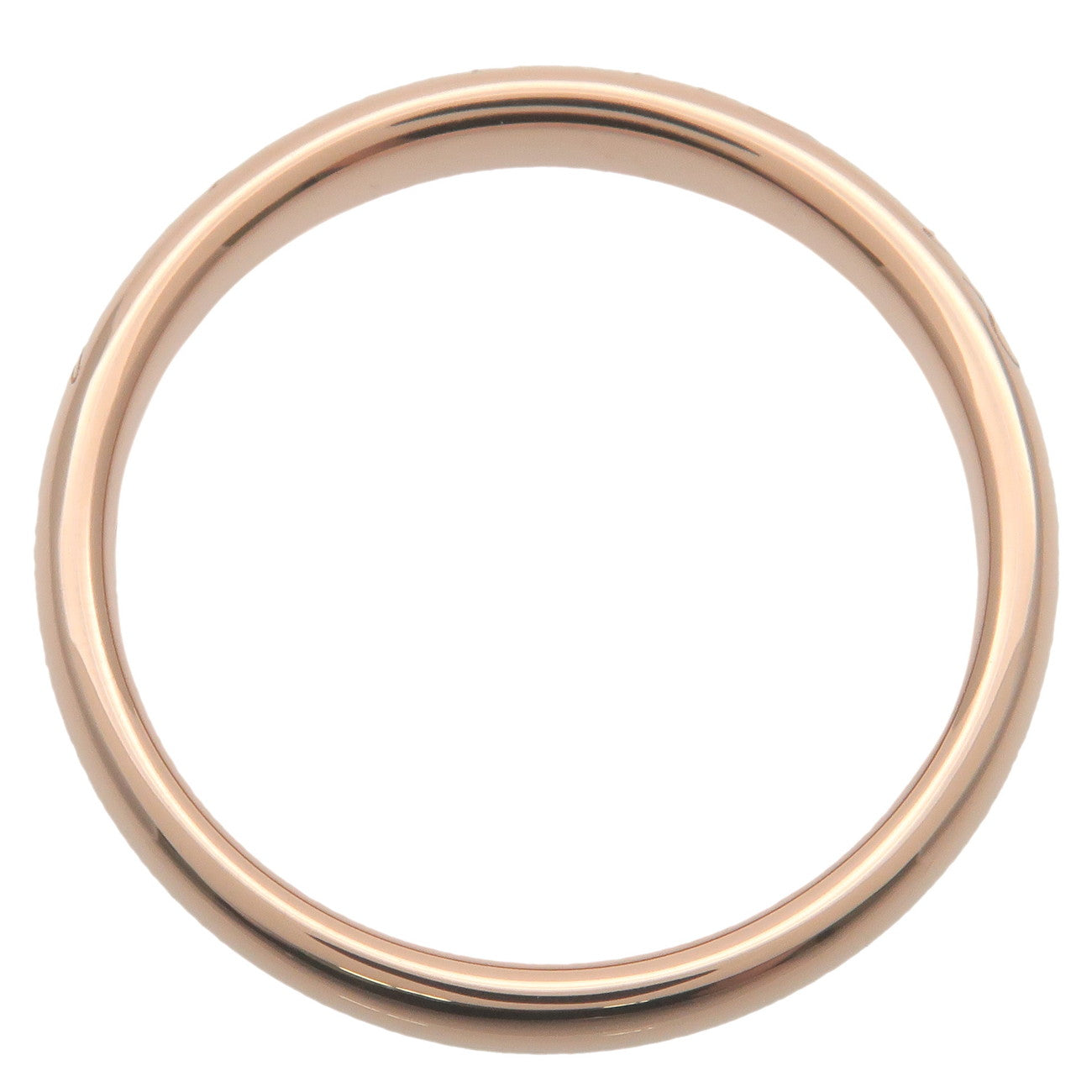 Van Cleef & Arpels Tandormon Signature Ring K18 Rose Gold #53 Used