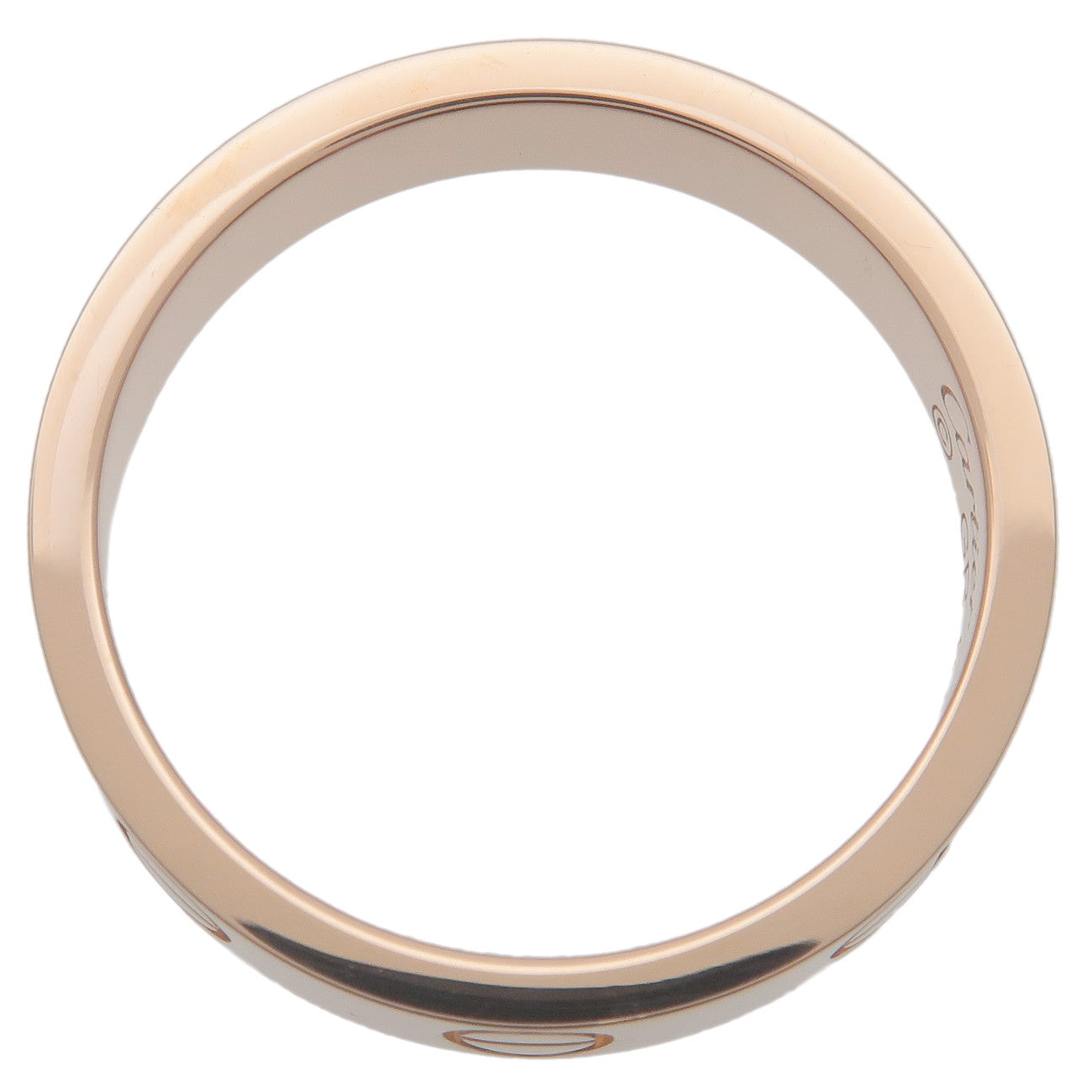 Cartier Cartier Mini Love Ring K18 750PG Rose Gold #47 US4-4.5 Used