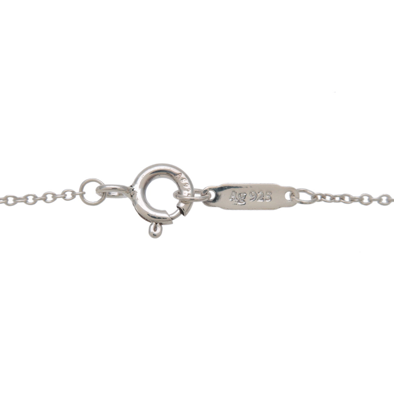Tiffany&Co. Return to Tiffany Mini Double Heart Necklace SV925 Used