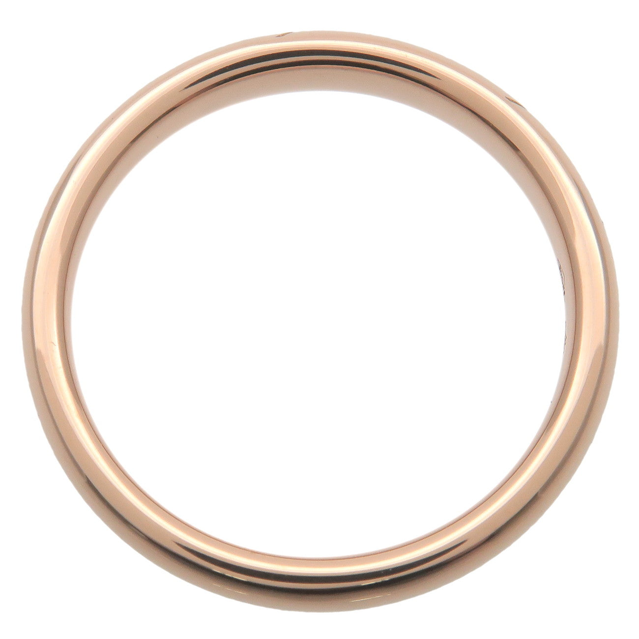 Van Cleef & Arpels Tandormon Signature Ring K18 Rose Gold #50 Used