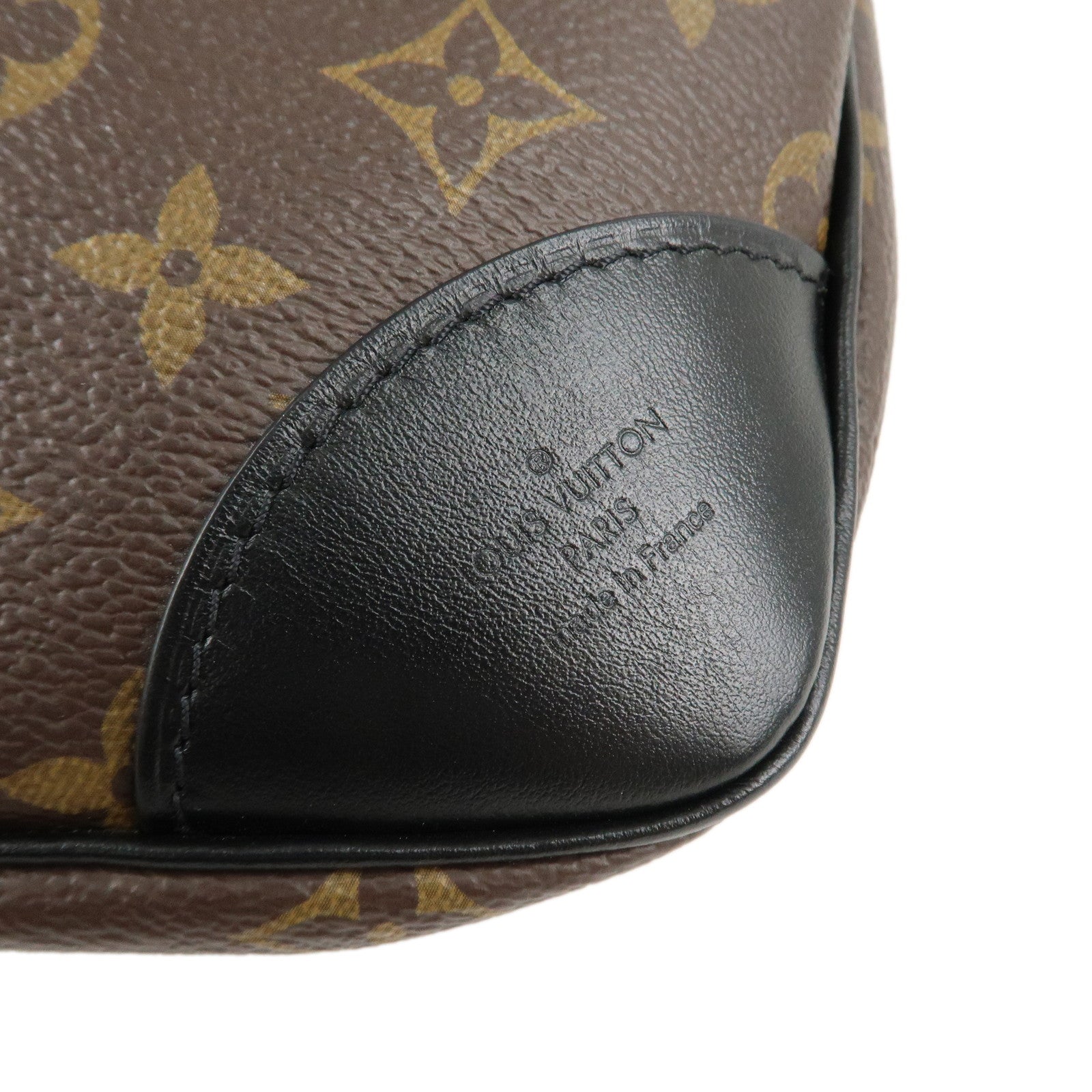 Louis Vuitton Monogram Odeon NM MM Shoulder Bag Noir M45352 Used