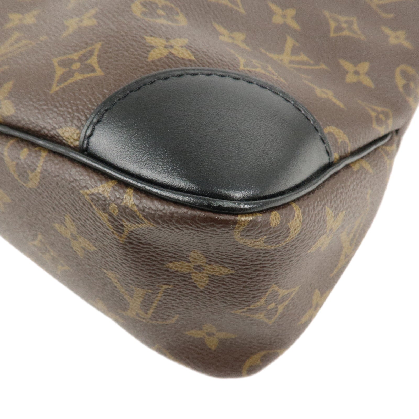 Louis Vuitton Monogram Odeon NM MM Shoulder Bag Noir M45352 Used