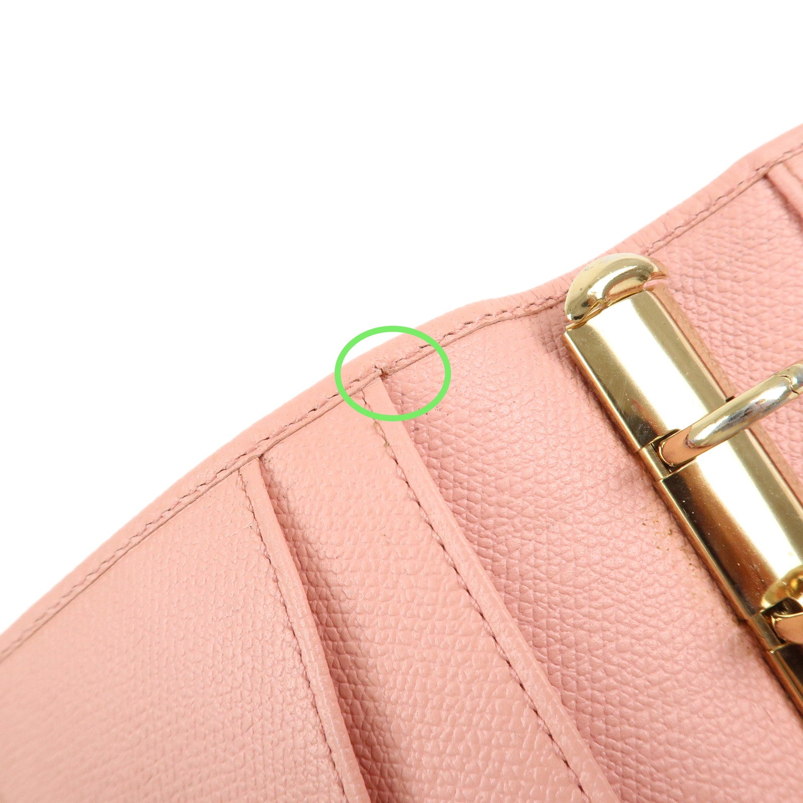 CHANEL Leather Agenda PM Planner Cover Pink Used