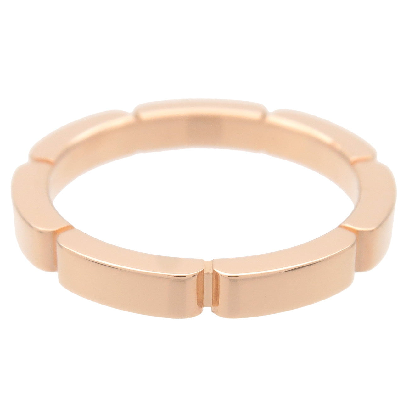 Cartier Maillon Panthere Ring K18PG 750PG Rose Gold #52 US6 Used