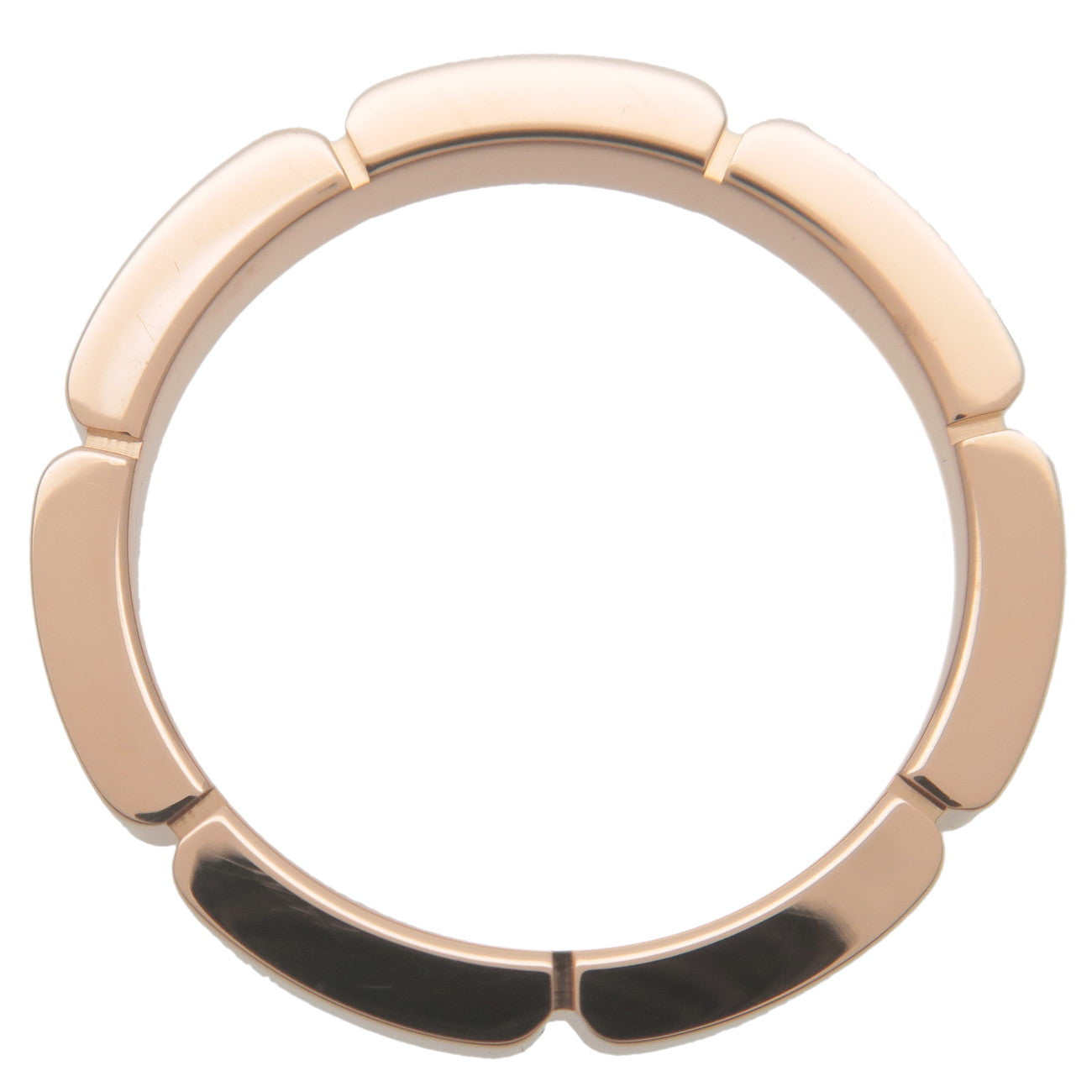 Cartier Maillon Panthere Ring K18PG 750PG Rose Gold #52 US6 Used