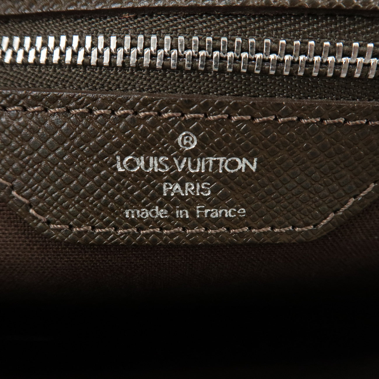 Louis Vuitton Taiga Alexei Shoulder Bag Grizzly Brown M32478 Used