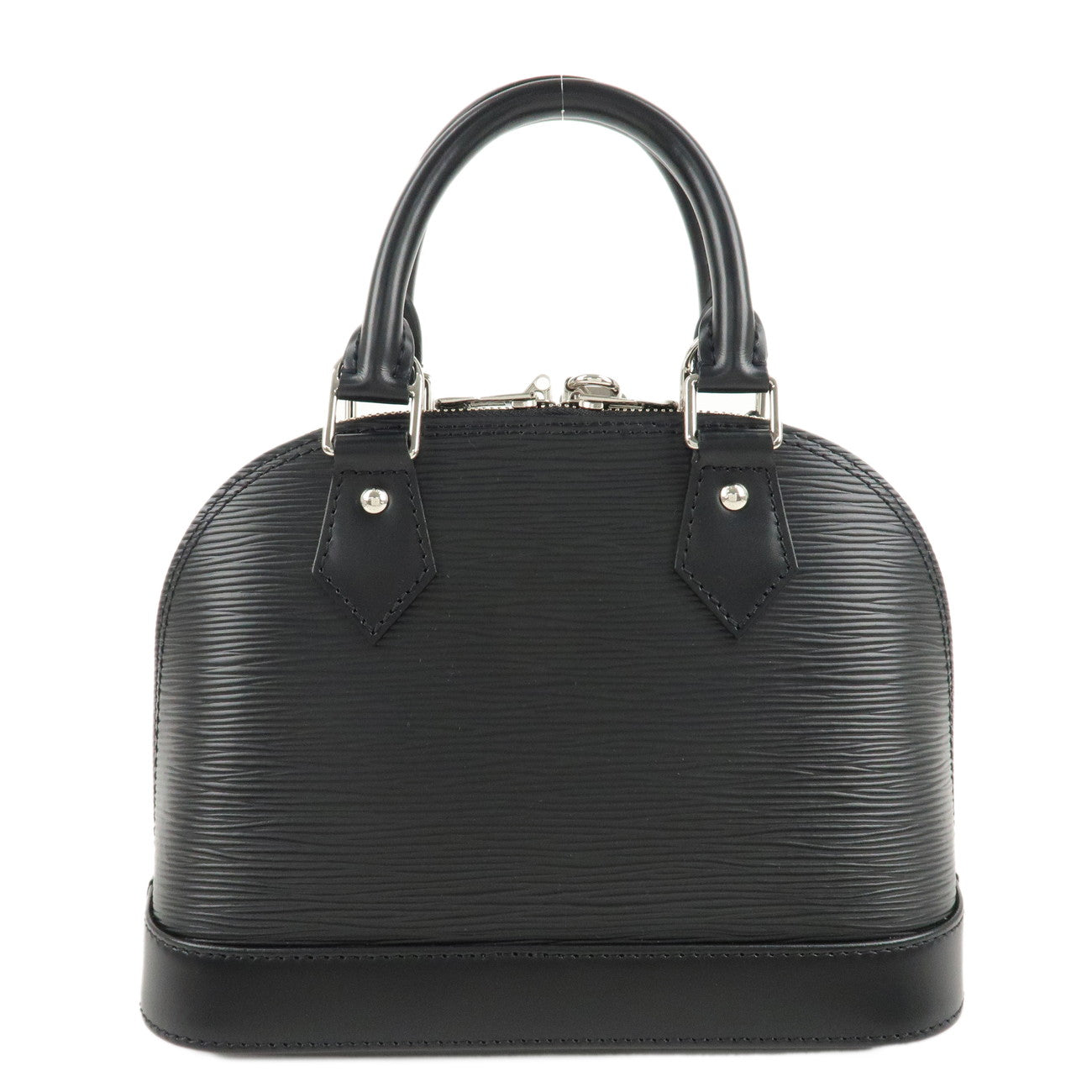 Louis Vuitton Epi Alma BB 2Way Shoulder Bag Noir Black M40862 Used