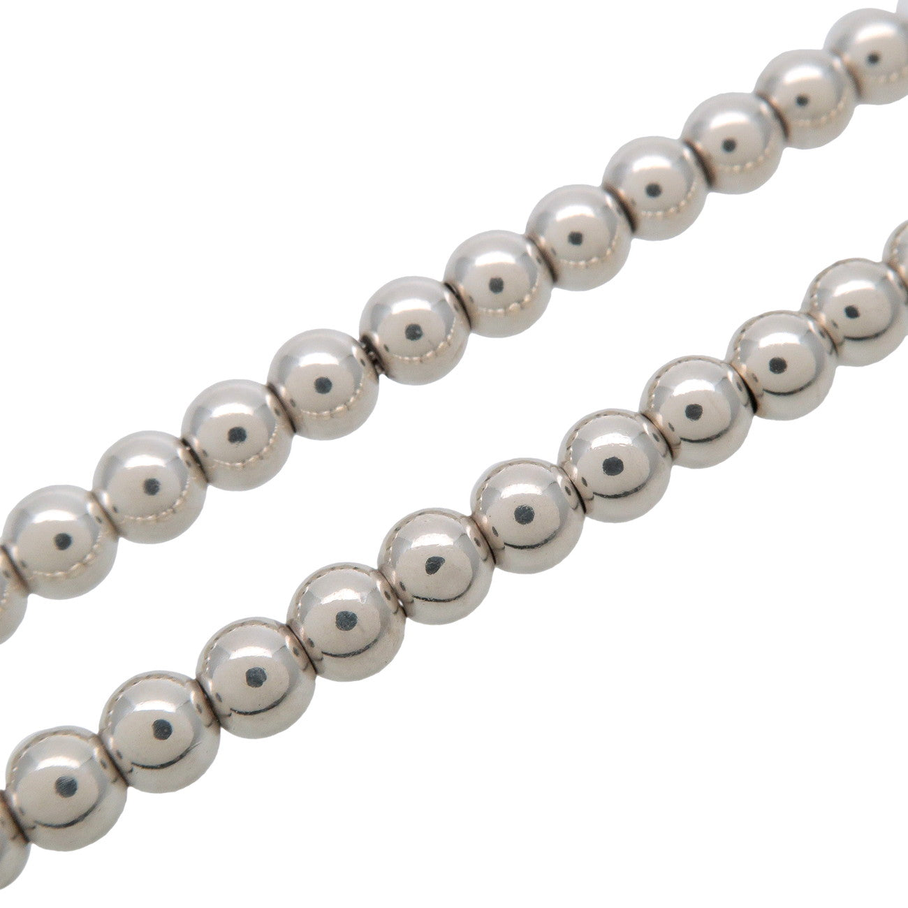 Tiffany&Co. Return to Tiffany Mini Heart Tag Beads Bracelet SV925 Used