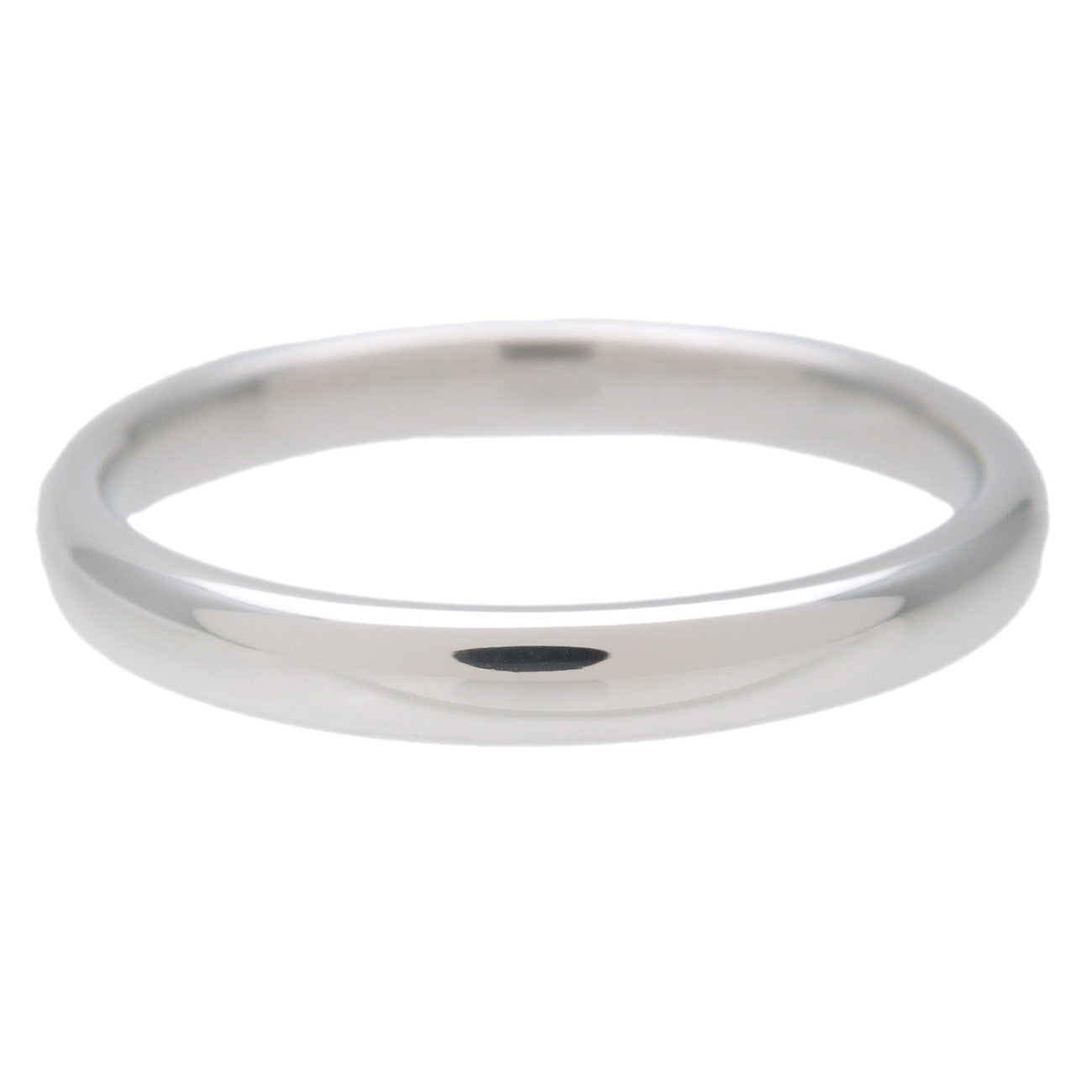 Tiffany&Co. Classic Band Ring PT950 Platinum #50 US12 EU5.5 Used
