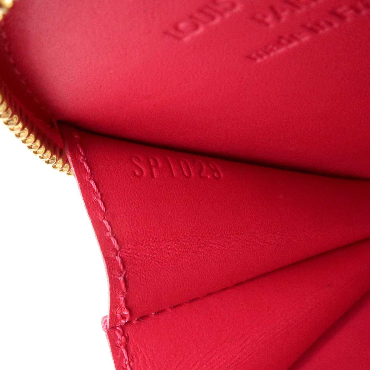 Louis Vuitton Monogram Vernis Porte Monnaie Chapeau M93690 Used