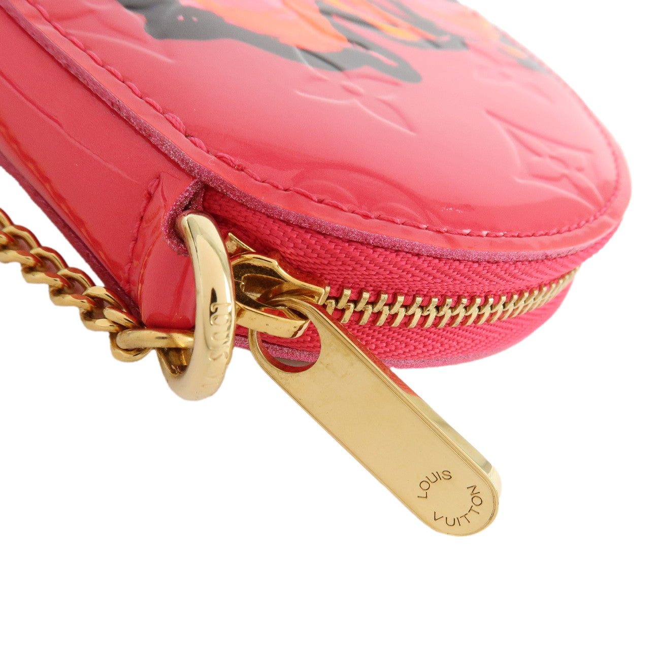 Louis Vuitton Monogram Vernis Porte Monnaie Chapeau M93690 Used