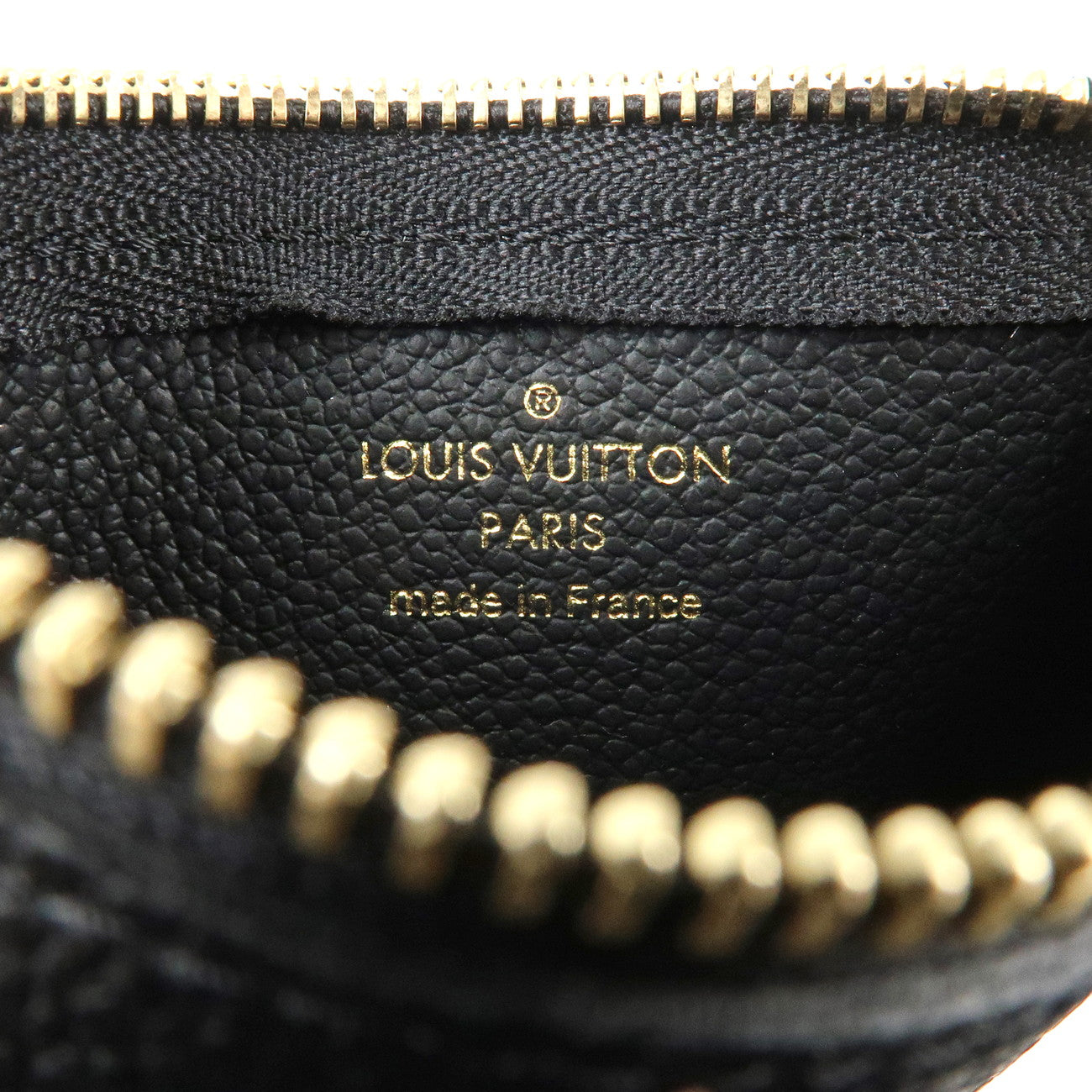 Louis Vuitton Monogram Empreinte Pochette Cles Coin Case M80885 Used