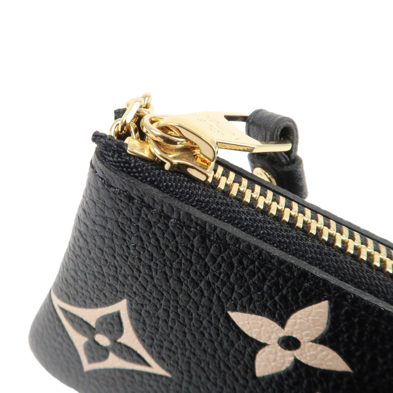 Louis Vuitton Monogram Empreinte Pochette Cles Coin Case M80885 Used