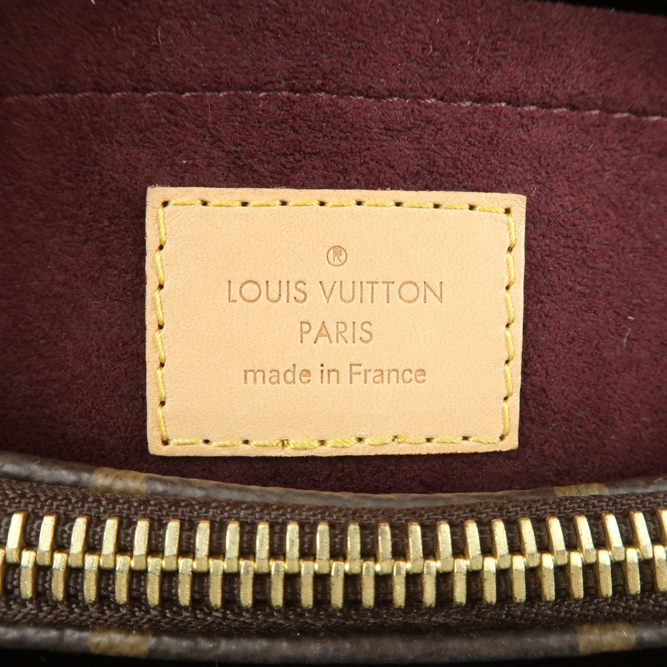 Louis Vuitton Monogram Montaigne BB 2Way Bag Hand Bag M41055 Used