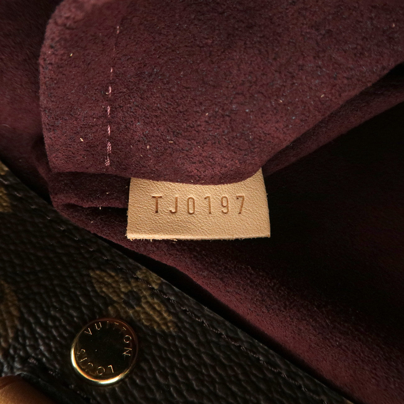 Louis Vuitton Monogram Montaigne BB 2Way Bag Hand Bag M41055 Used