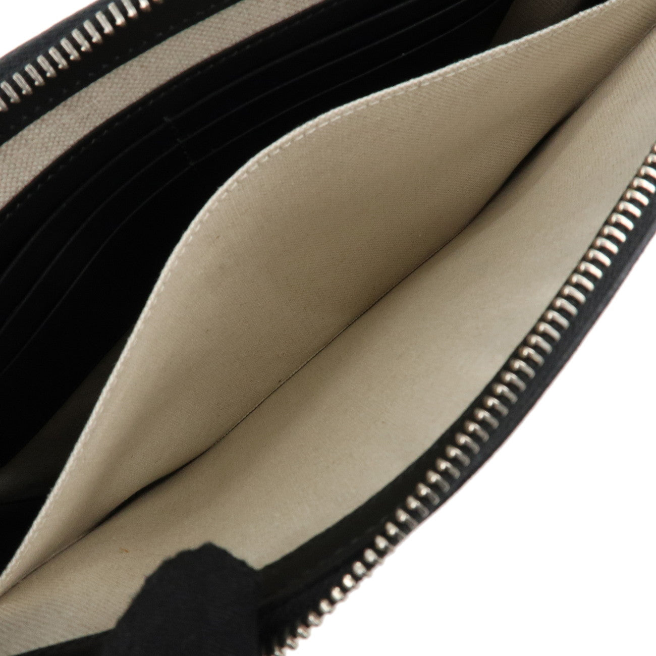 GUCCI Gucci GG Supreme Leather Clutch Bag Wolf's Head Print 547084 Used