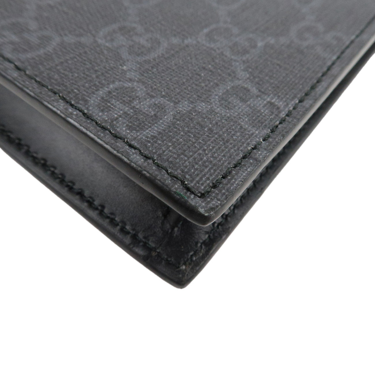 GUCCI Gucci GG Supreme Leather Clutch Bag Wolf's Head Print 547084 Used