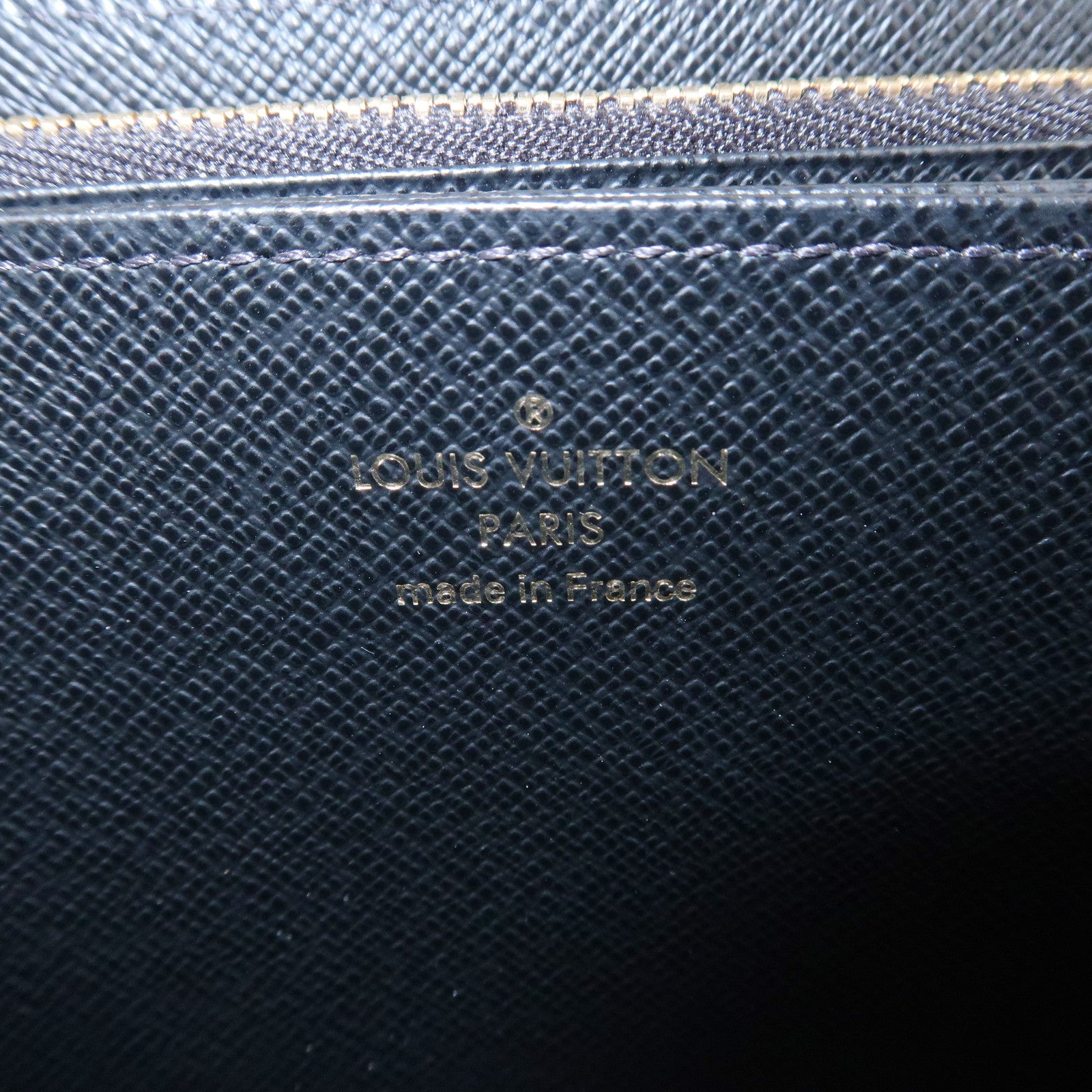 Louis Vuitton Epi Zippy Wallet Long Wallet Noir Black M61857 Used