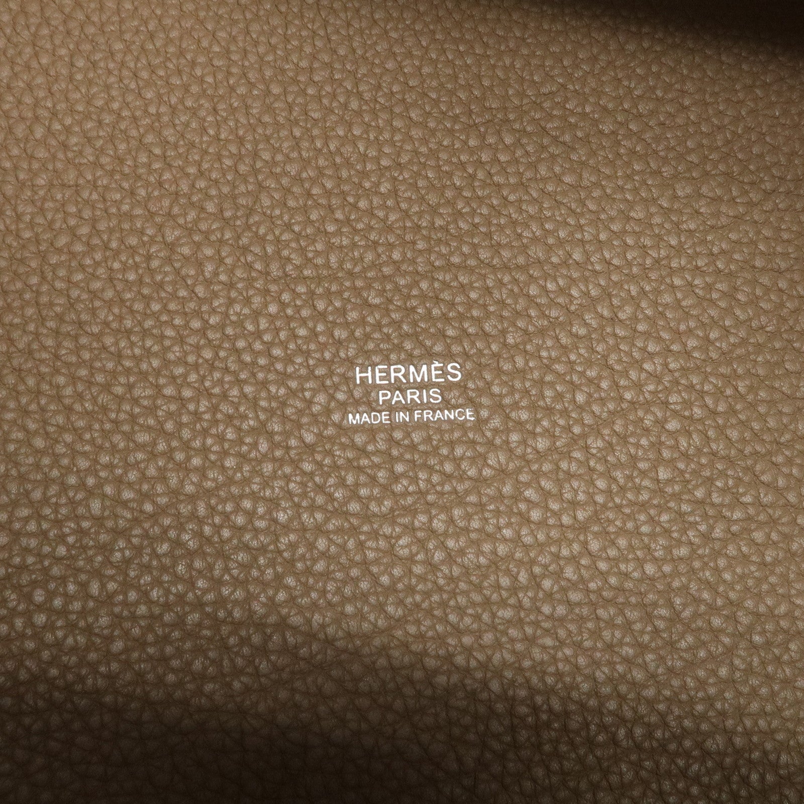 HERMES Taurillon Clemence Picotin Lock MM D Stamped Hand Bag Used