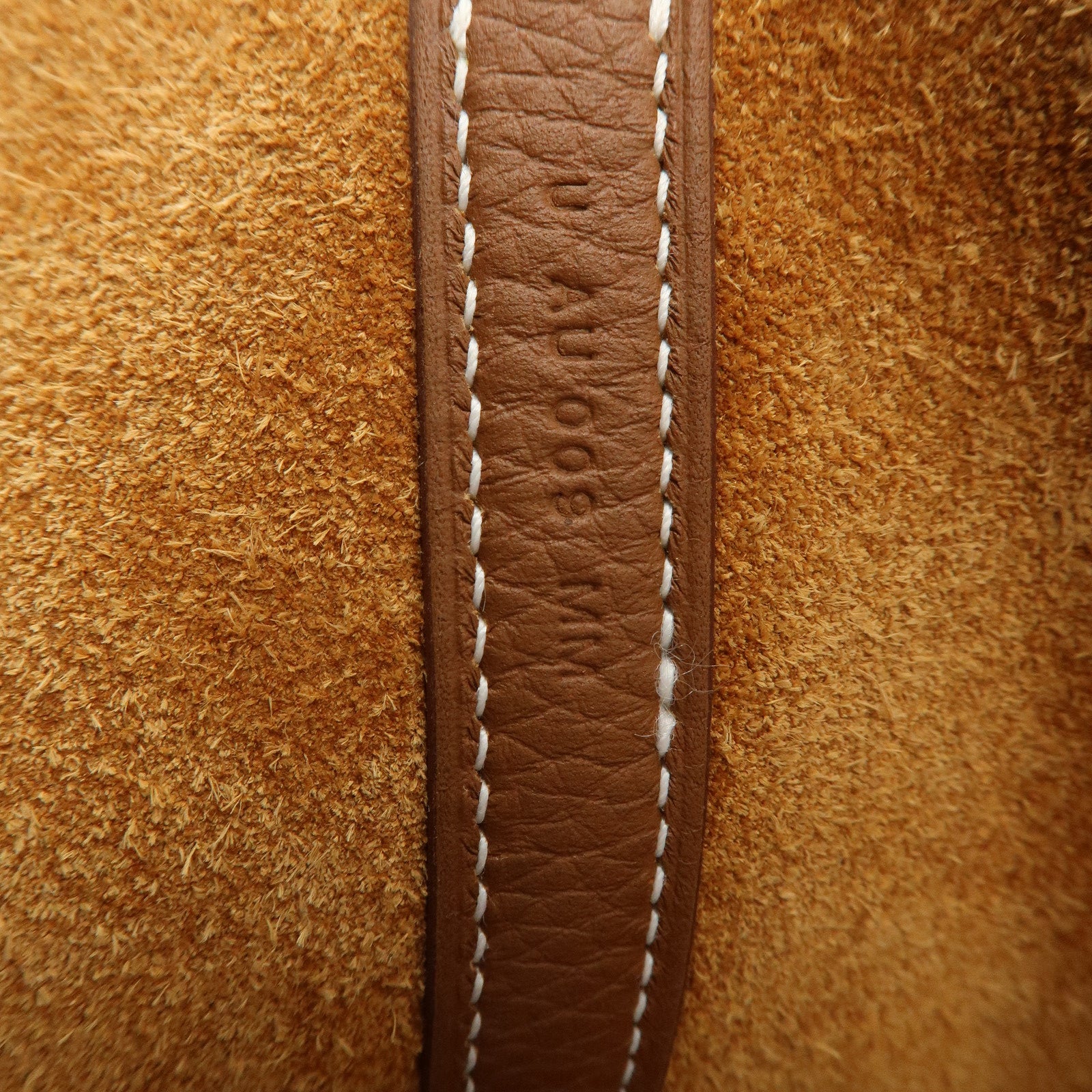 HERMES Taurillon Clemence Picotin Lock MM U Stamped Hand Bag Gold Used