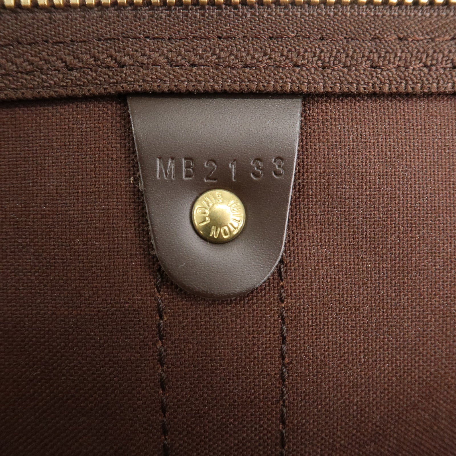 Louis Vuitton Damier Keep All Bandouliere 45 Boston Bag N41428 Used