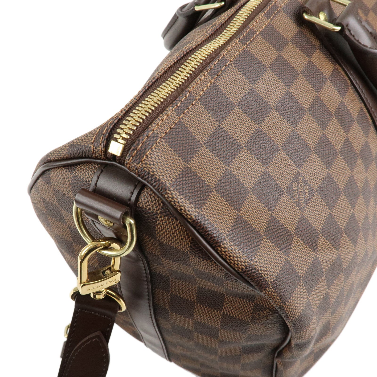 Louis Vuitton Damier Keep All Bandouliere 45 Boston Bag N41428 Used