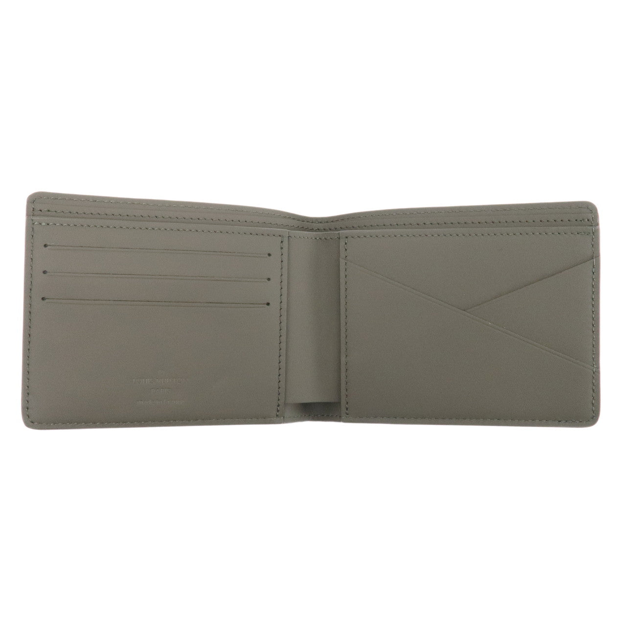 Louis Vuitton Aerogram Portefeuille Multiple Wallet Gray M81026 Used
