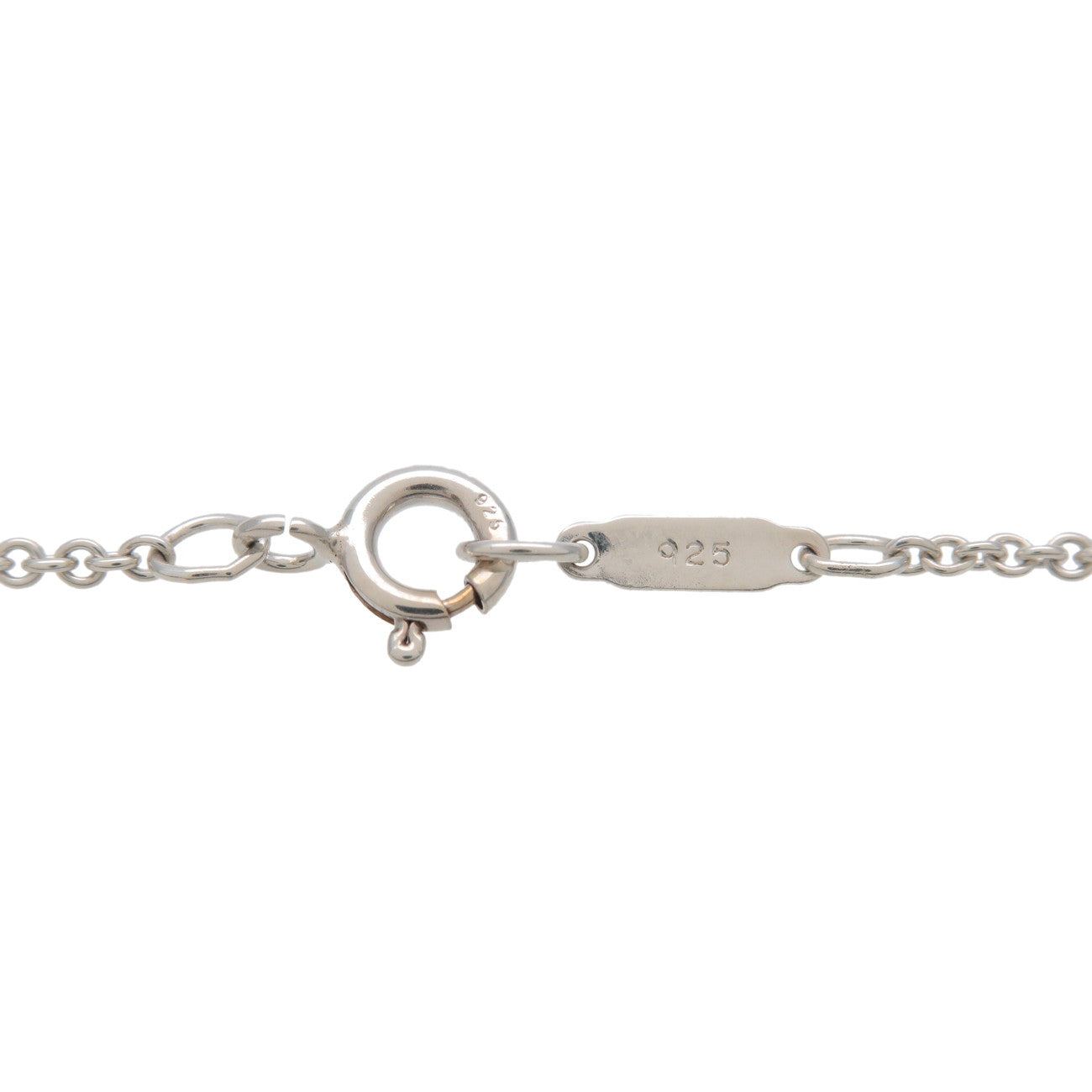 Tiffany&Co. Signature Cross Necklace K18YG 750YG SV925 Silver Used