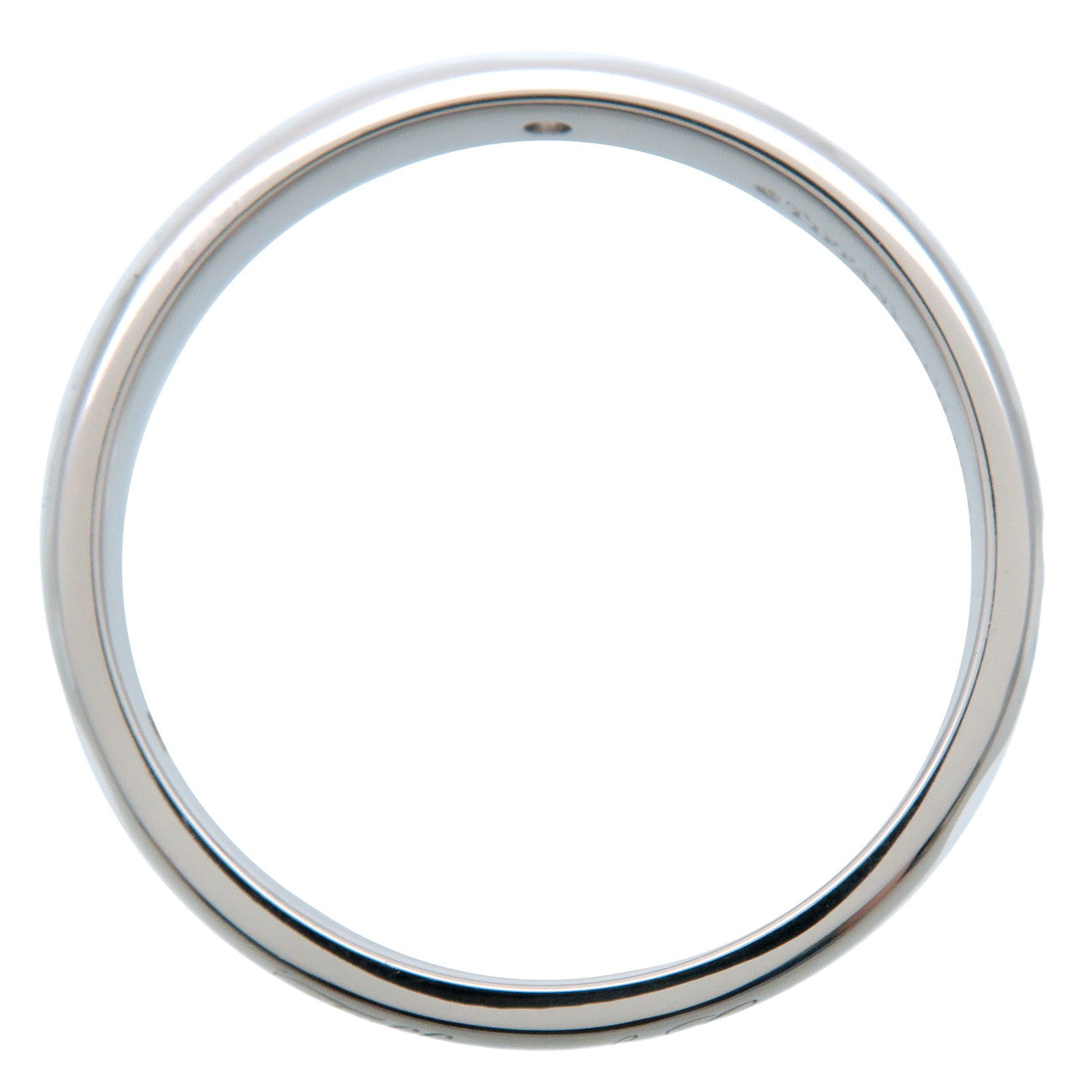 Tiffany&Co. Notes Lucida 3P Diamond Ring Platinum US6.5 EU52.5 Used