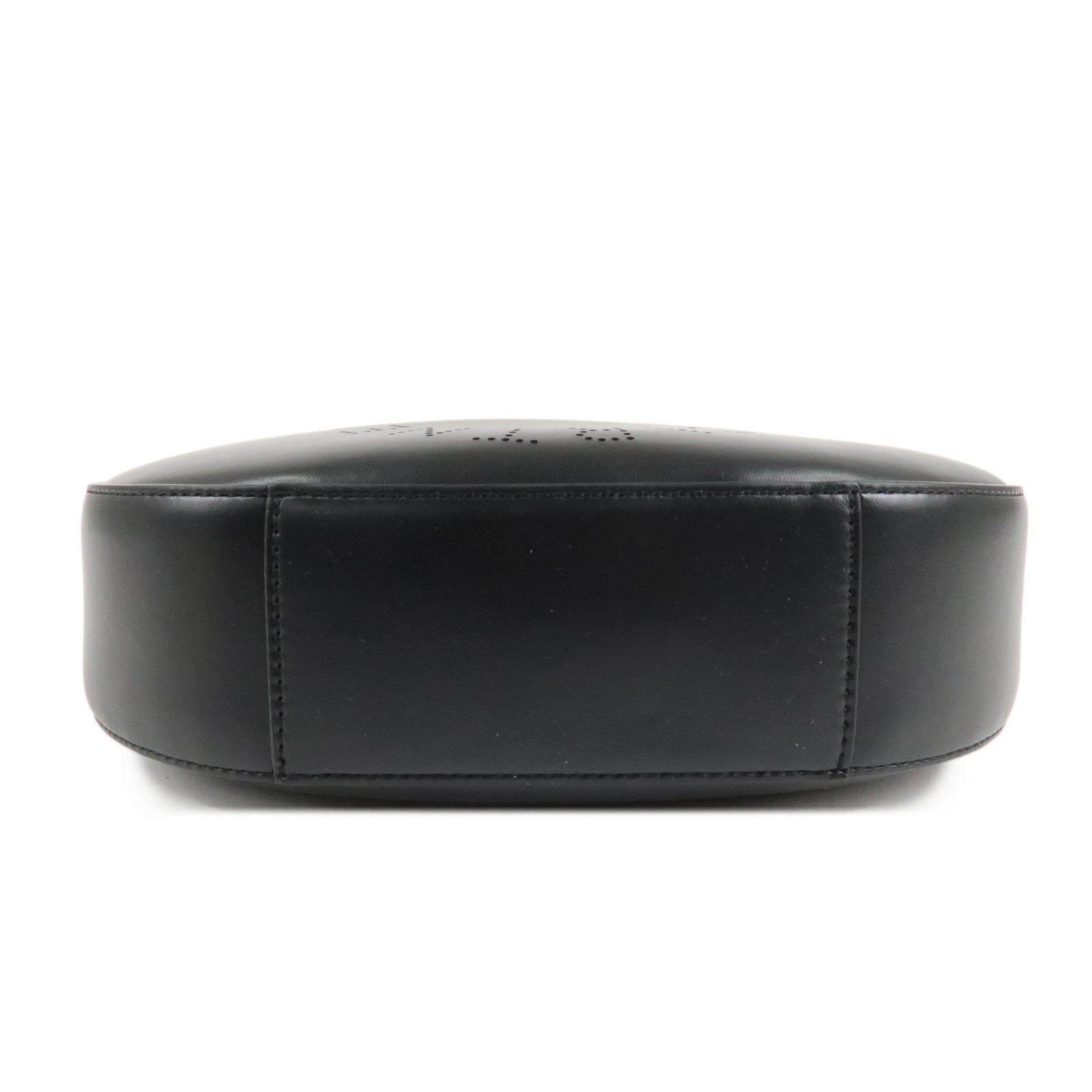 STELLA MCCARTNEY Leather Shoulder Bag Black Used