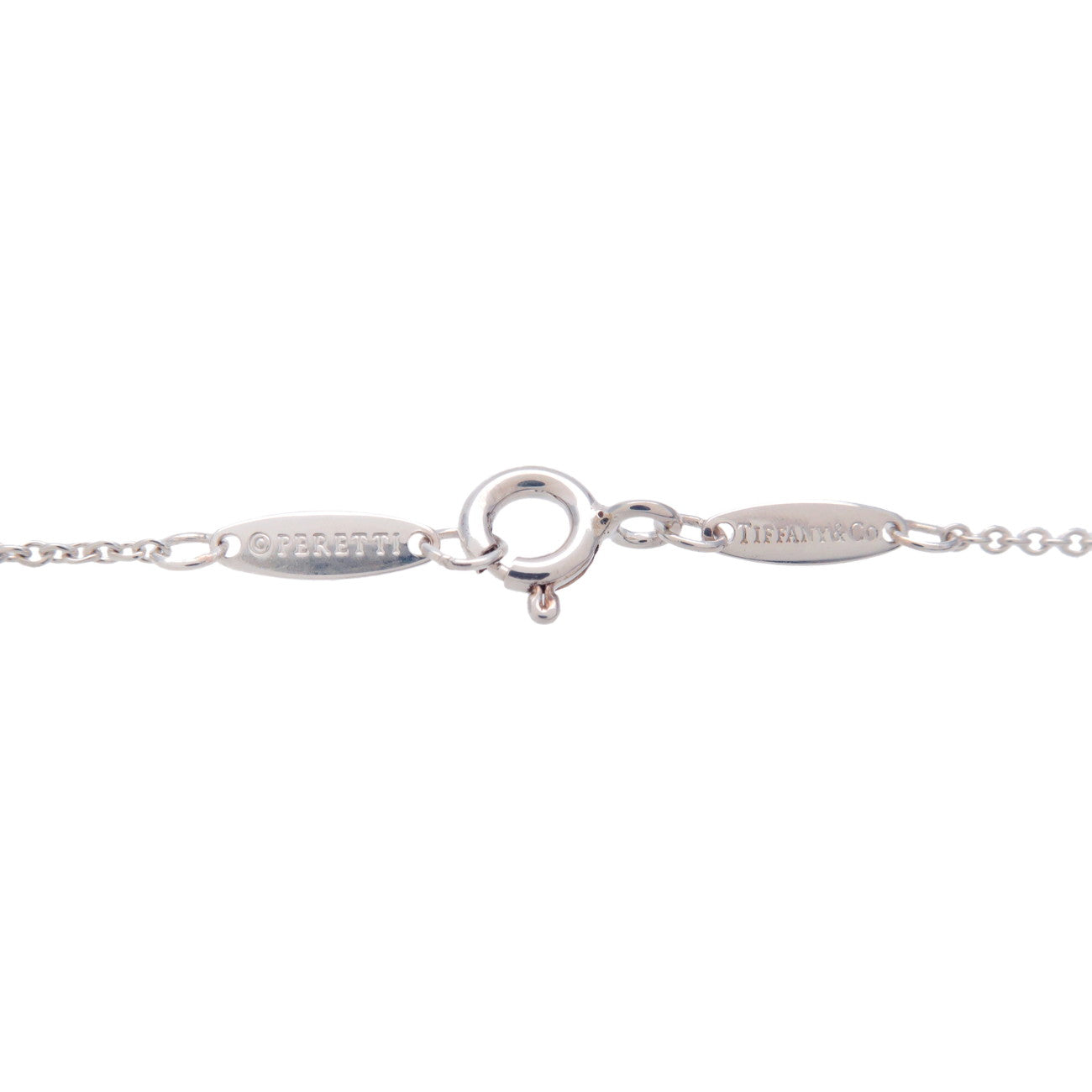 Tiffany&Co. Elsa Peretti By the Yard 1P Aquamarine Necklace 0.13ct Used