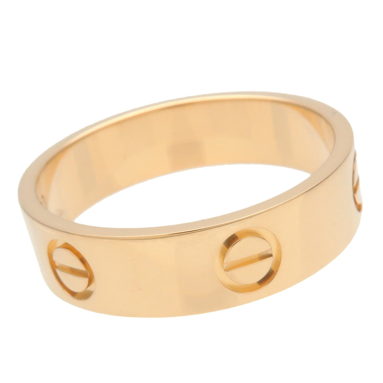 Cartier Love Ring K18 750YG Yellow Gold #60 US9-9.5 EU59.5 Used