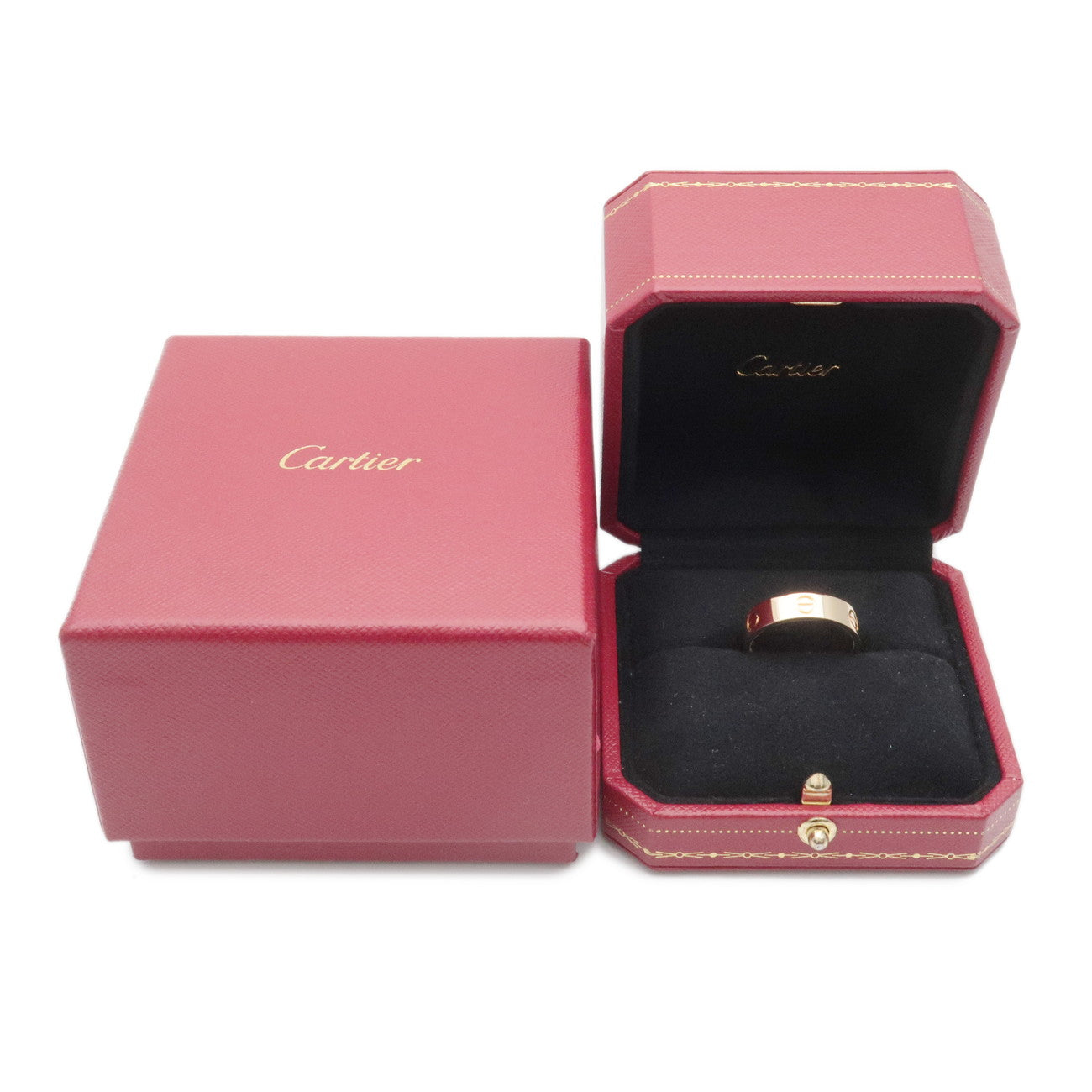 Cartier Love Ring K18 750YG Yellow Gold #60 US9-9.5 EU59.5 Used