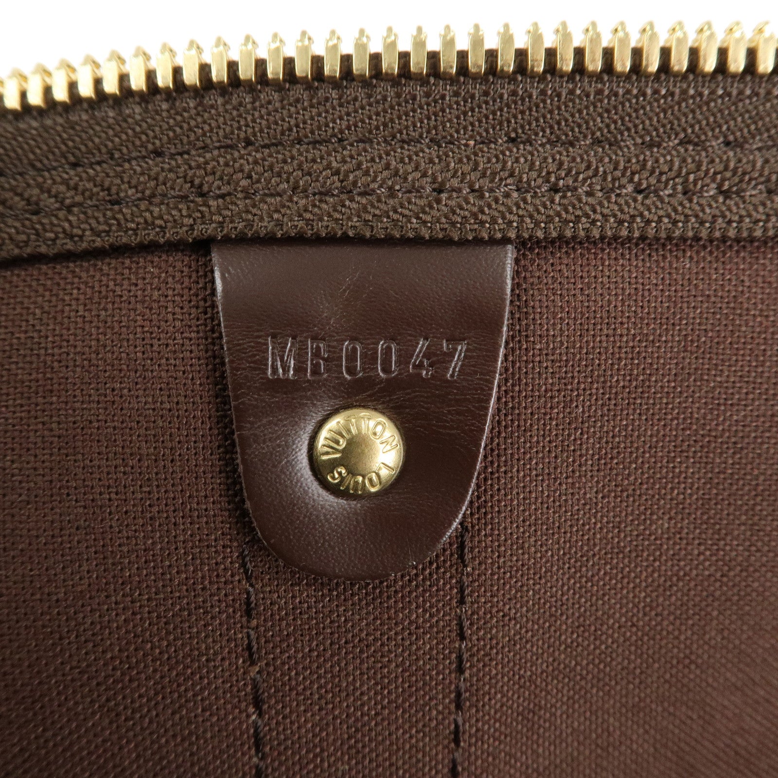 Louis Vuitton Damier Keep All Bandouliere 55 Boston Bag N41414 Used