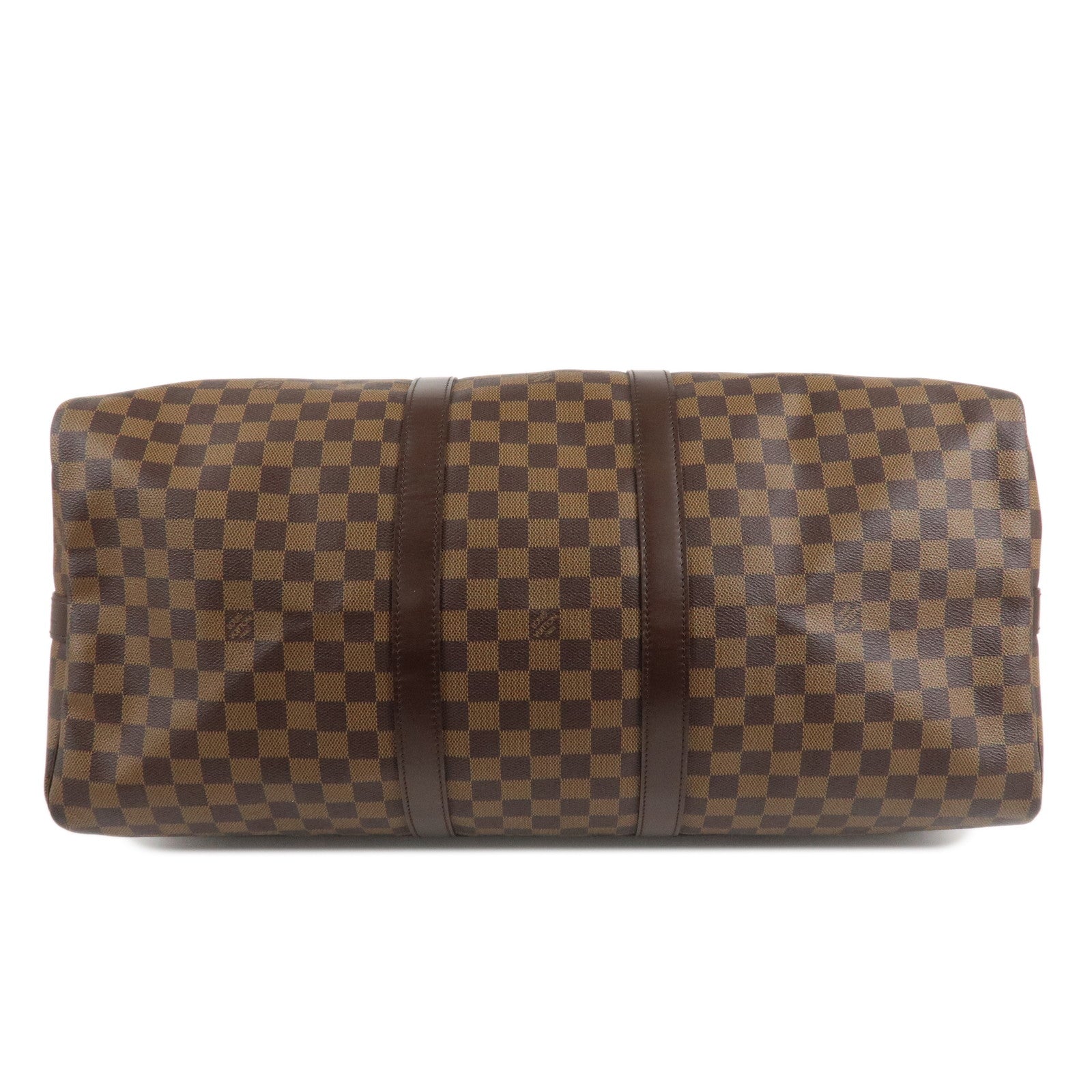 Louis Vuitton Damier Keep All Bandouliere 55 Boston Bag N41414 Used