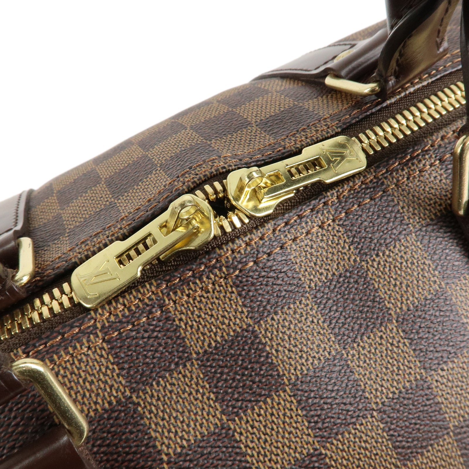 Louis Vuitton Damier Keep All Bandouliere 55 Boston Bag N41414 Used